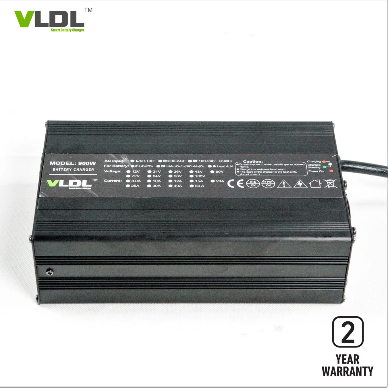 Lithium Battery Charger 84V 10A, Intelligent EV Battery Charger