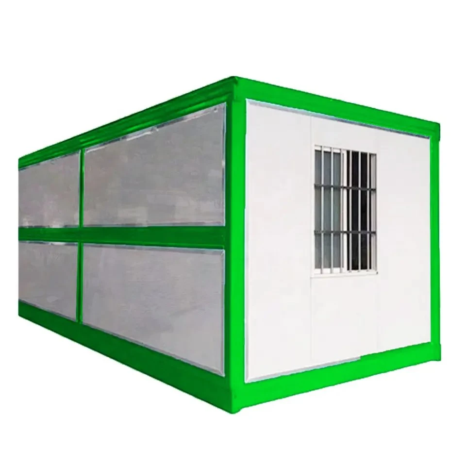 Environmentally Friendly Sandwich Panel Dxh Hebei Folding Modular House Hq40-12sets