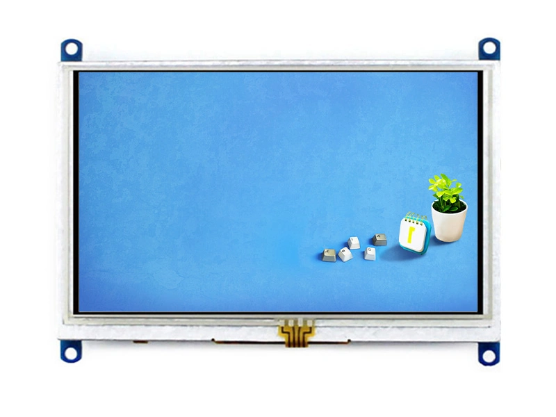 5 Inch Resistive Screen Monitor B Version 800*480 Low Power Version Display