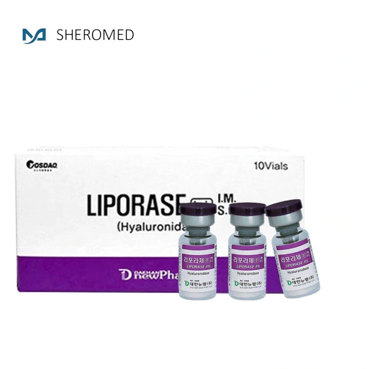 Nueva inyección Hyaluronidase Liporase para disolver el ácido hialurónico