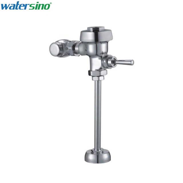 Bathroom Brass Time Delay Urinal Toilet Hand Flush Valve