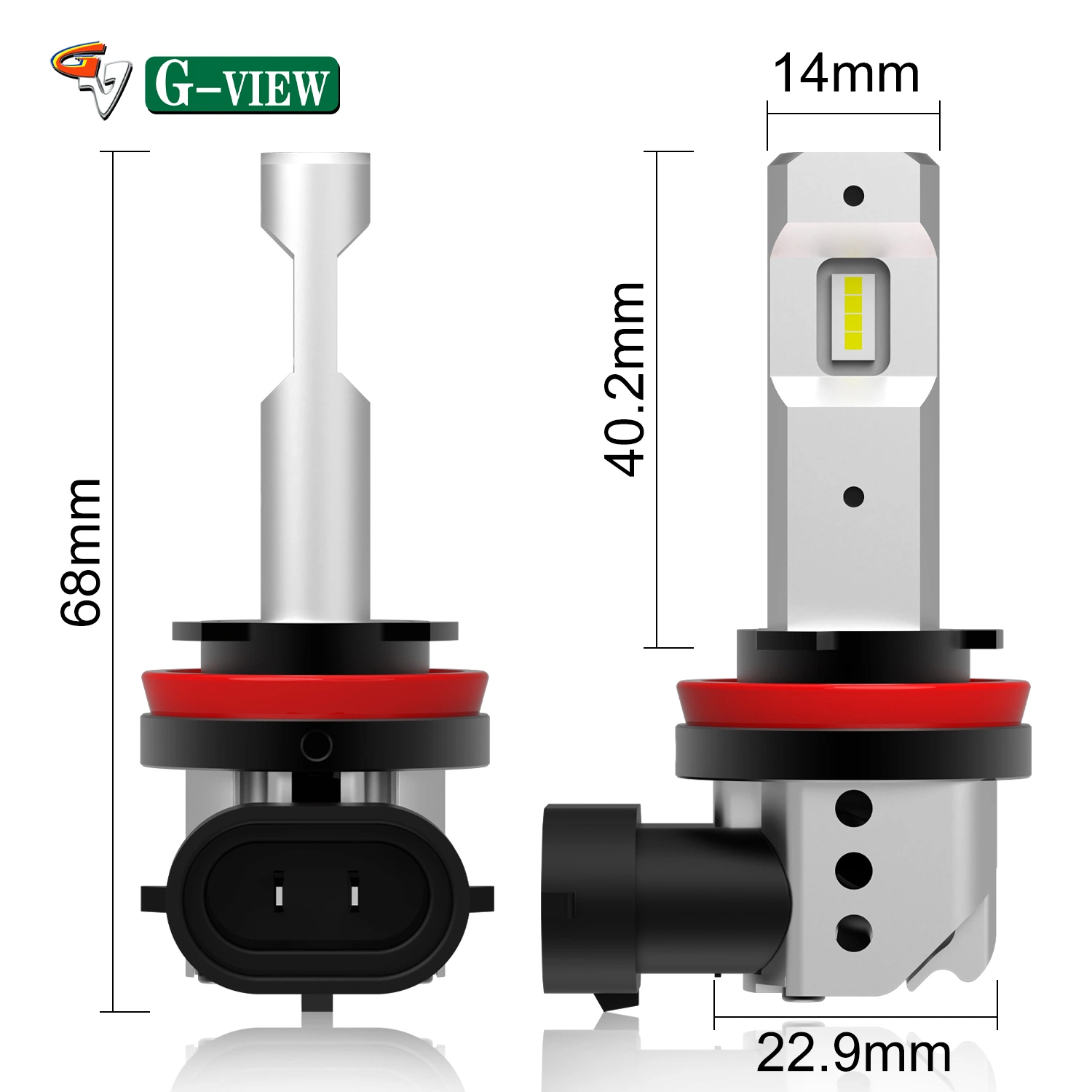 G-View GMX Auto LED 9005 9006 Автомобильная Super Power 110 Вт. 10000 лм, лампа для фар повышенной яркости, оптовая продажа