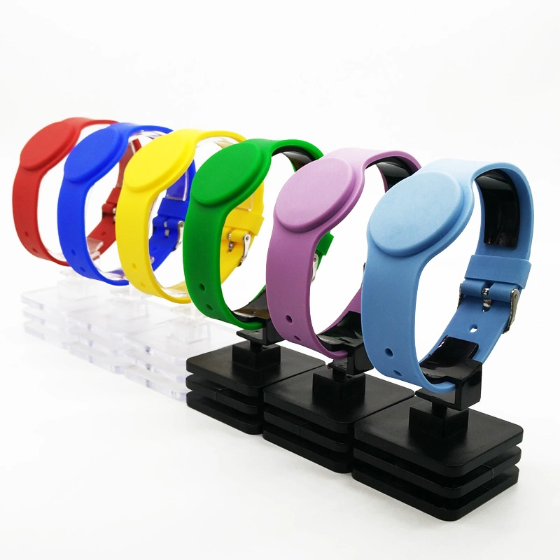 Writable RFID Silicone Wristband NFC Bracelet Magnetic Band