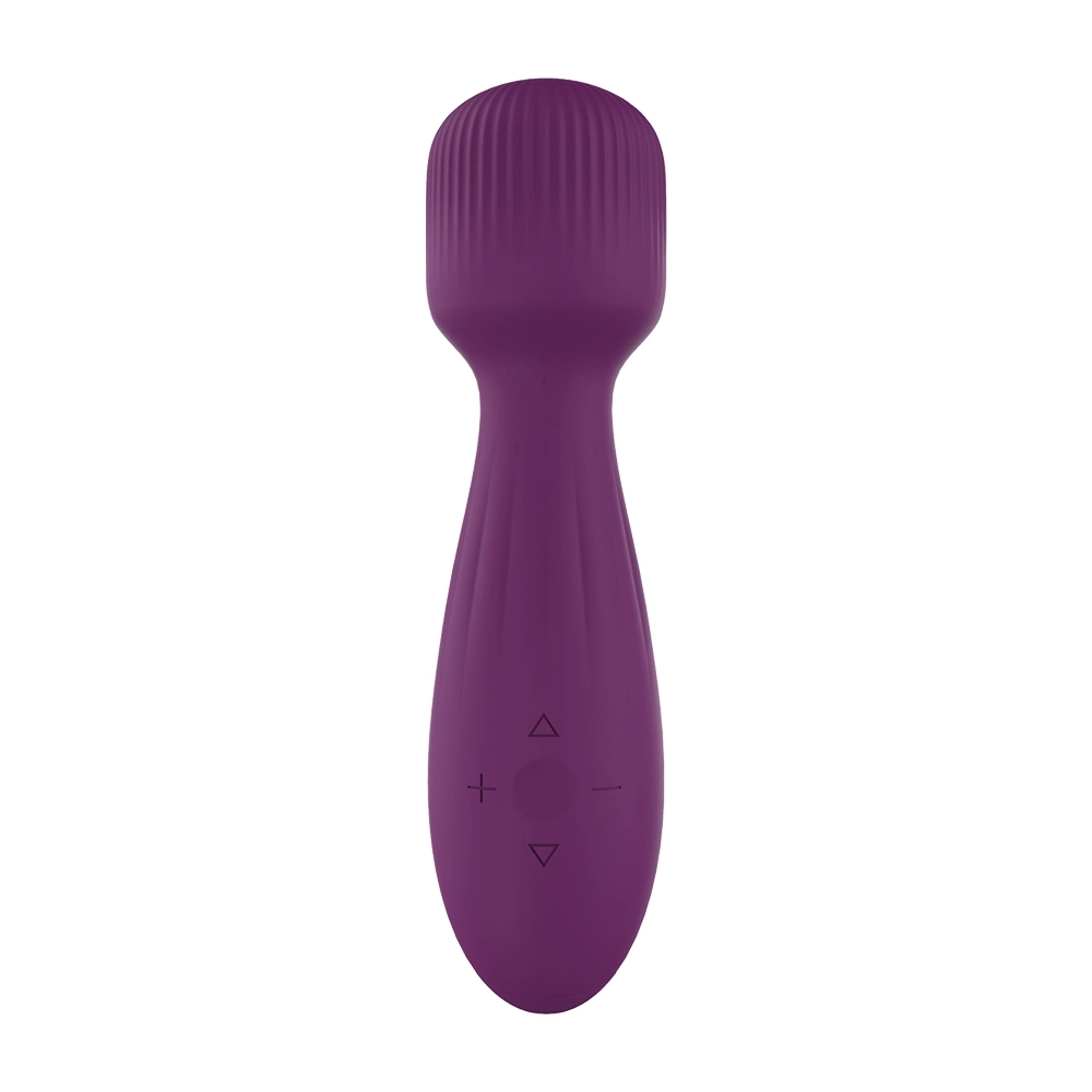 AV Mini masajeador de clitoris Wand Vibrador estimula el músculo relajarse aliviar el dolor juguetes sexuales USB