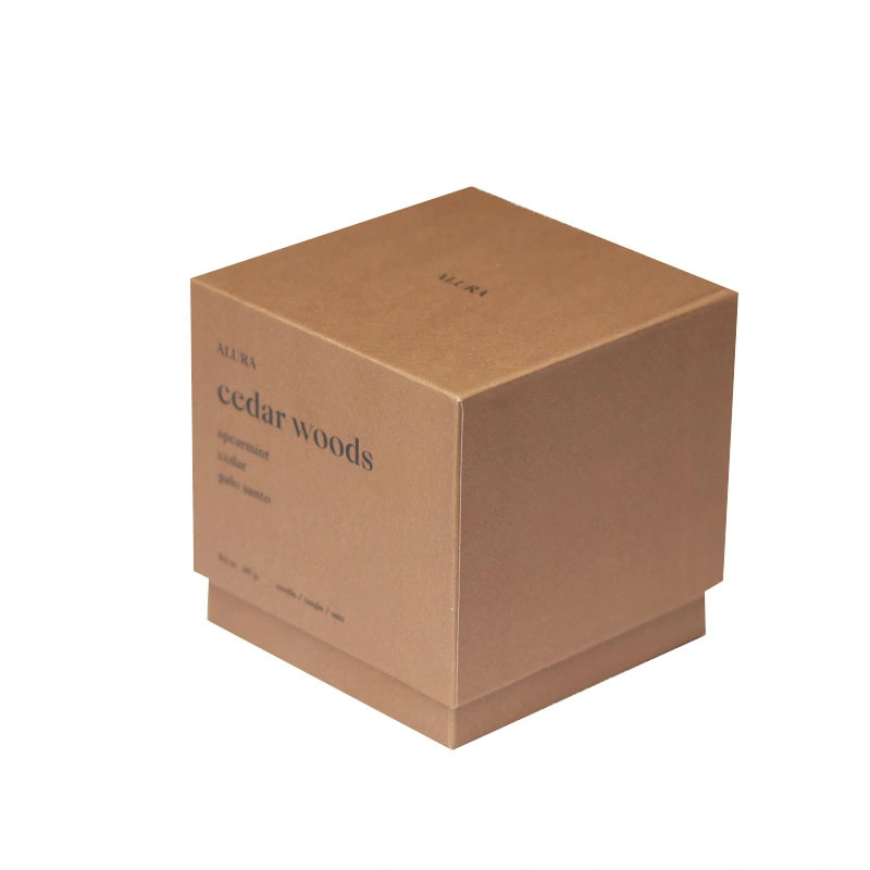 Essential Oil Packaging Box Skincare Products/Candles Aromatherapy Gift Box Square Heaven and Earth Cover Cosmetics Box