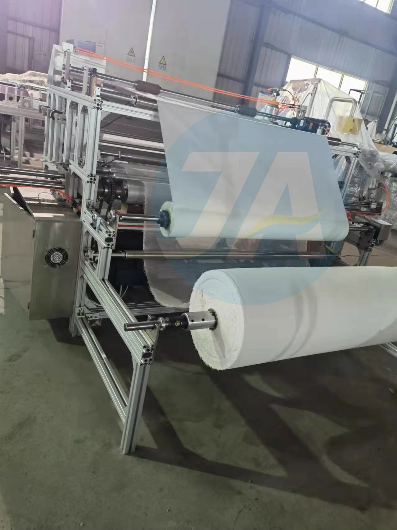 Factory High Speed Automatic Gauze Bandage Roll Cutting Making Machine