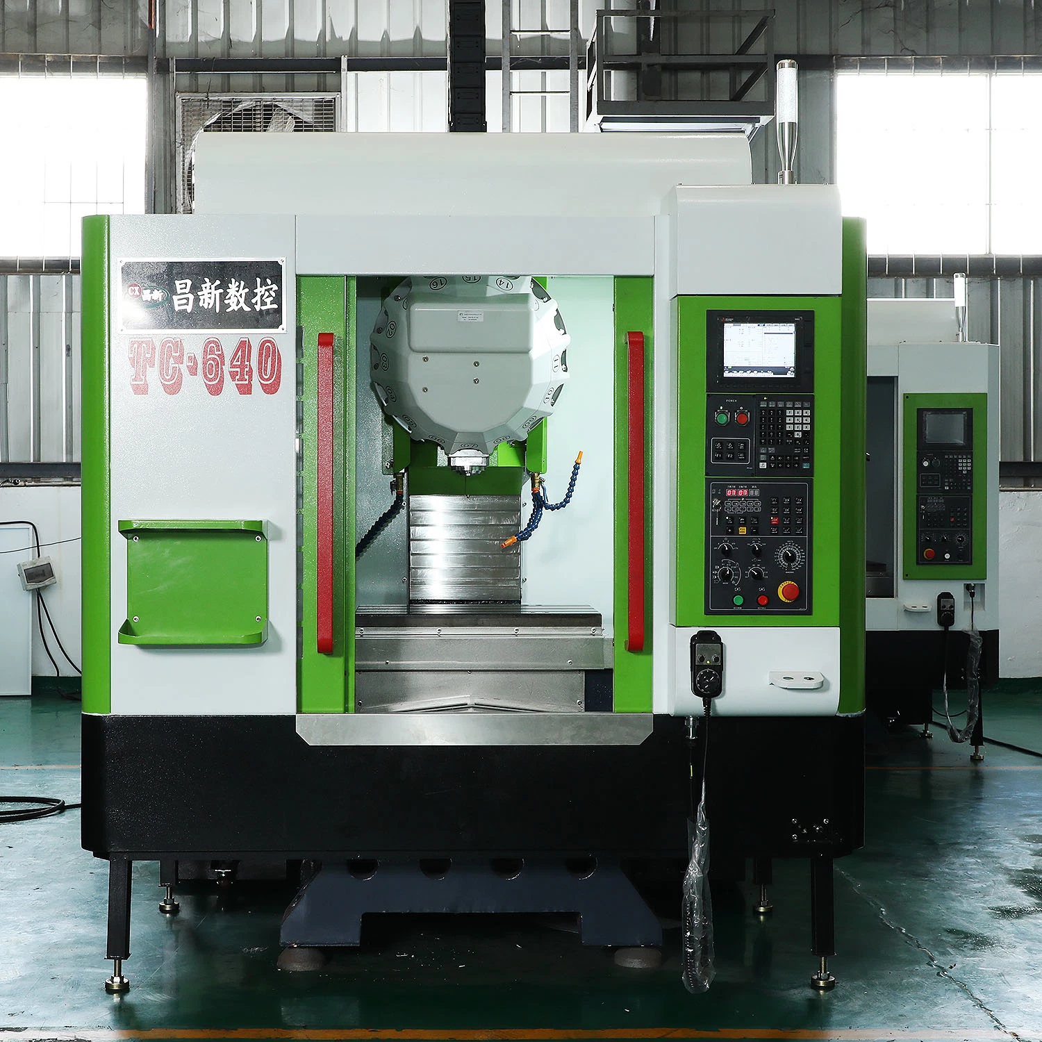 CNC Drilling and Milling Machine Fanuc 3axis CNC Drilling Tapping Machine Center Tc-640