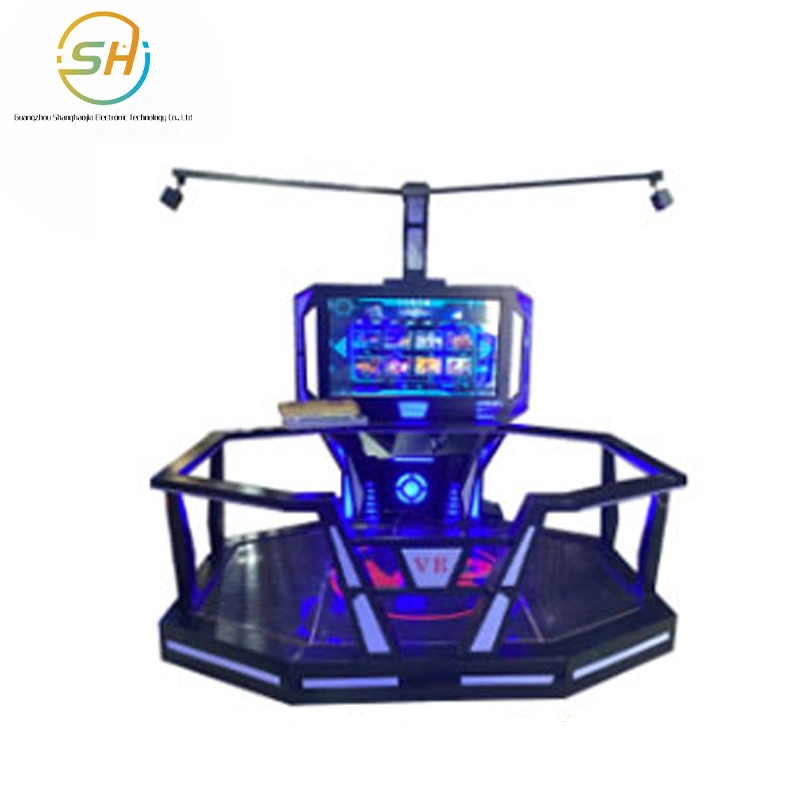 Vr Experience Museum Equipment Amusement Motion-Sensing Game Machine Safety Racing Party Construction Site Walking Platform Vr Double Egg Chair