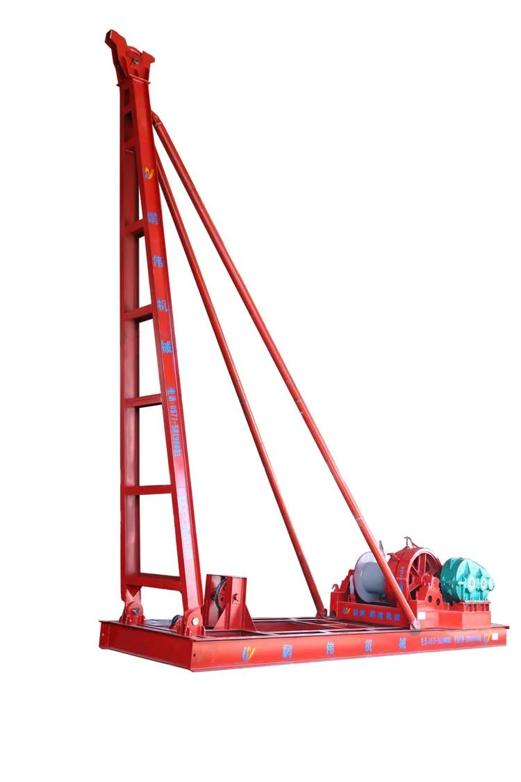 Electric Winch Free Fall Drop Hammer Pile Driving for Sale