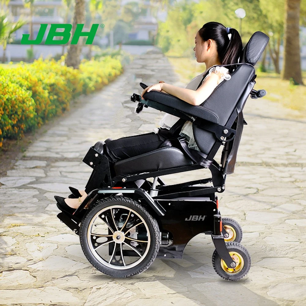 Hot Selling Rehabilitation Nursing Cheapest Standing Electric High Back Wheelchair