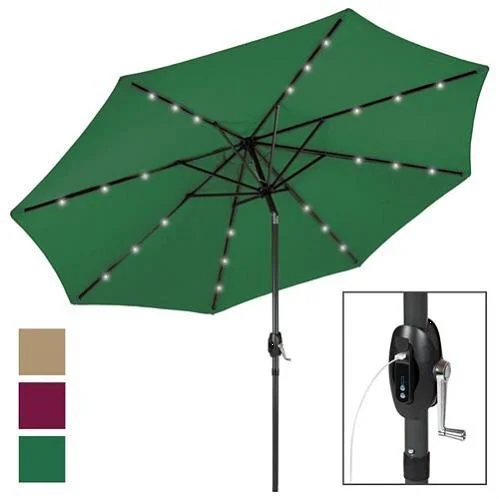 USB Solar Charge Parasol