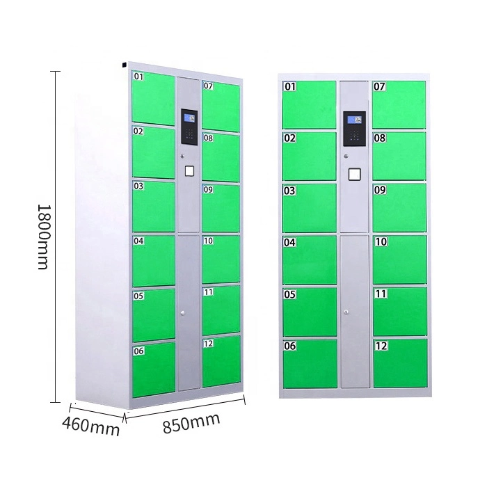 Qr Code Locker Electronic Parcel Storage Cabinet Touch Screen Digital Smart Locker