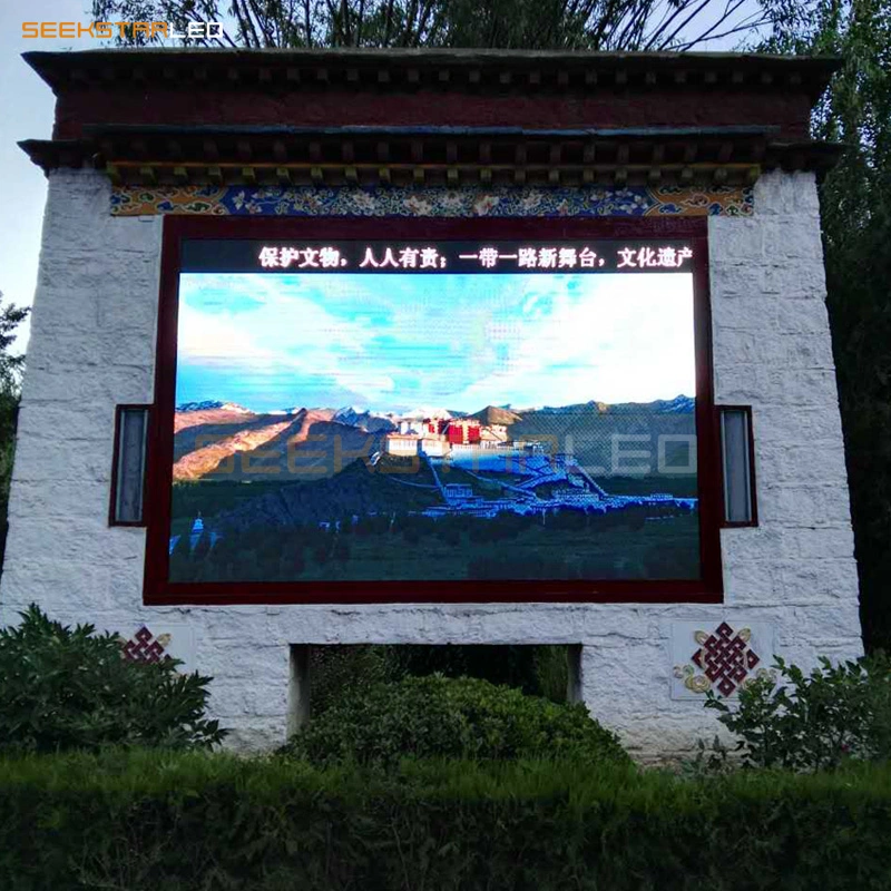 Full Color Waterproof LED Display Screen Outdoor P8 LED Module Panel Advertising Wall