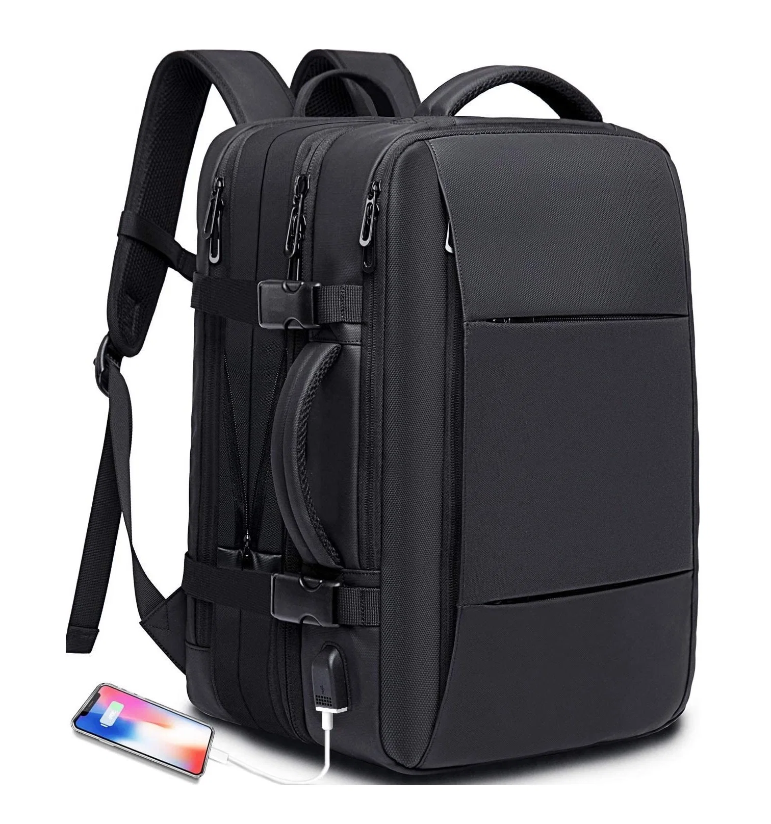 Mochila de viaje vuelo aprobado llevar mochila Bolsa de Viaje Internacional para la portátil resistente al agua mochilas