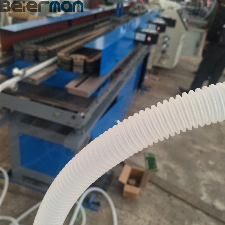 BEIERMAN PE/PVC Single Wall Corrugated Pipe Extrusion Line Excellent Quality