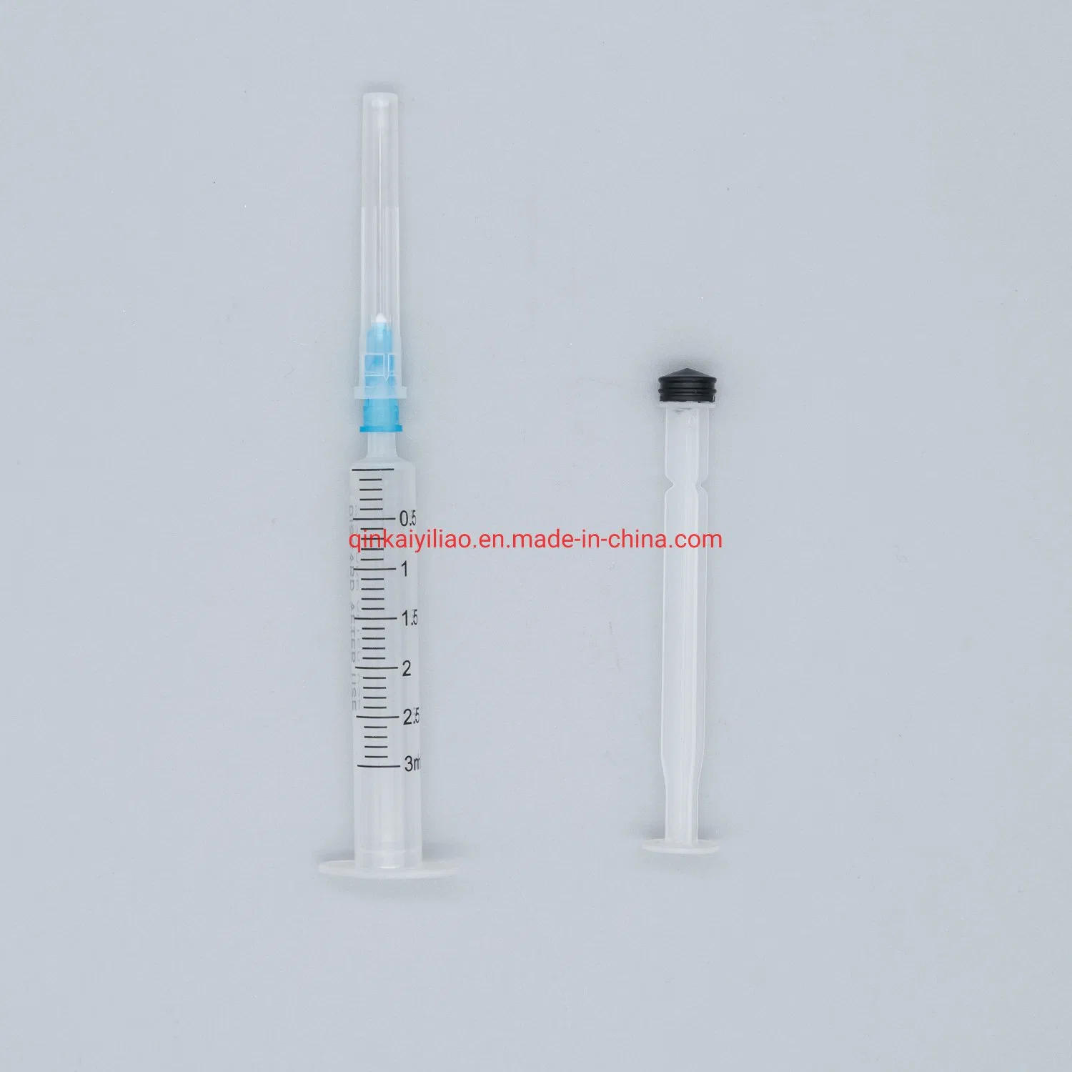 3-Parts FDA&CE Luer Lock Disposable Syringe with/Without Needle