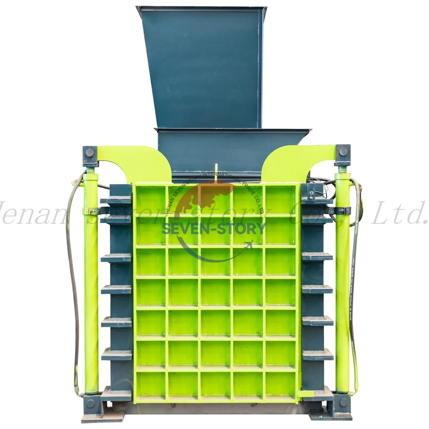 Small Garbage Baler Machine Scrap Plastic/Cans Packing Machinery