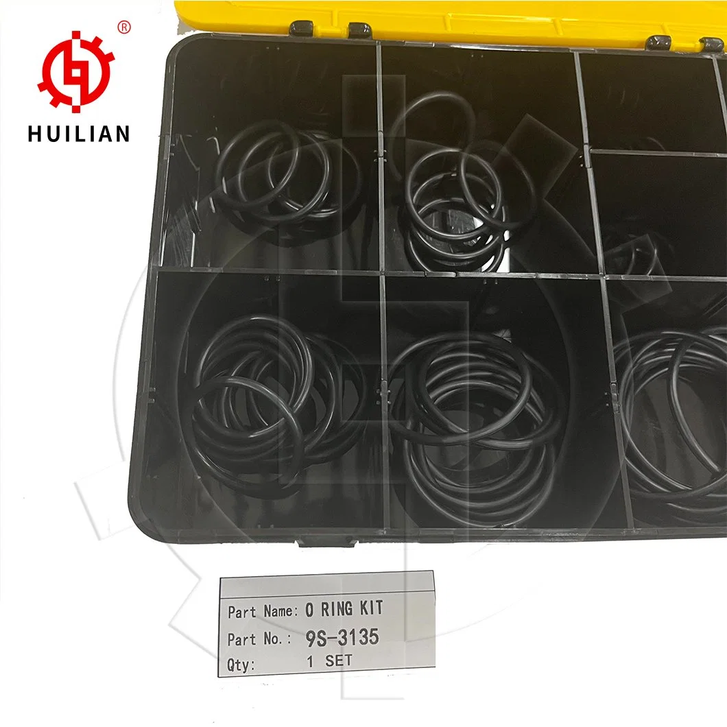 9s3135 2701545 9s-3135 270-1545 Rubber O Ring Kit Repair Seal Box for Catee Excavator Flange Kit