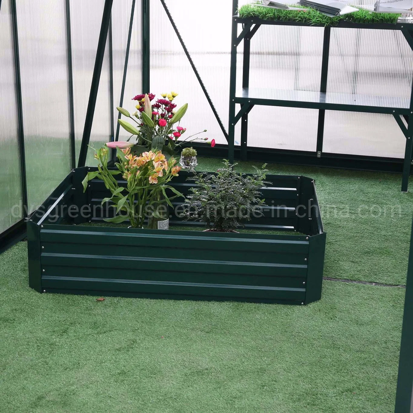 Greenhouse Raised Garden Bed Raised Garden Planter Rdsg1408045-Wo