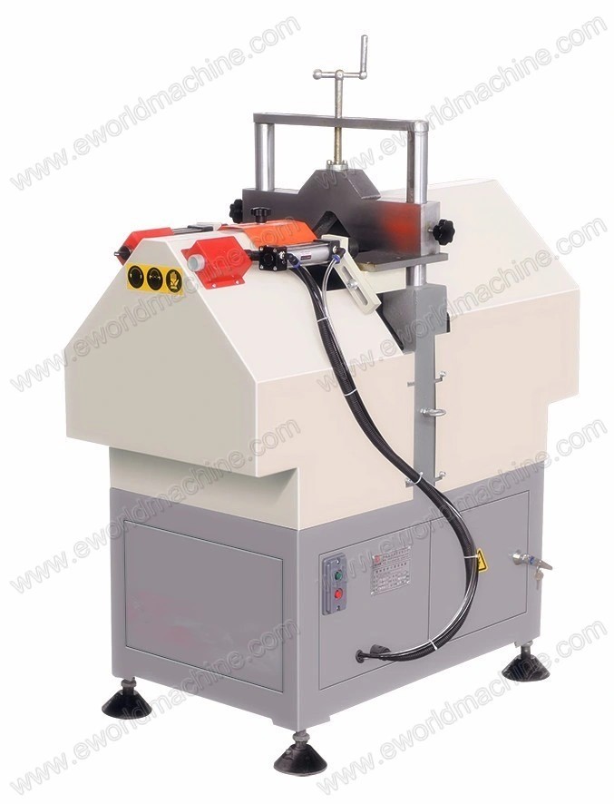 Two Hand Safety Operation UPVC PVC Profile V-Cutting Saw