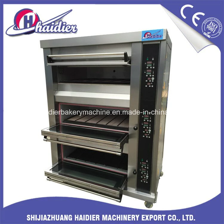 Bakery Equipment Electrical Deck Oven 3 Layers with Steam