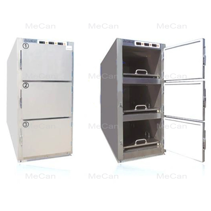 Medical Product Cryogenic Equipment 2 Bodies Morgue Refrigerator