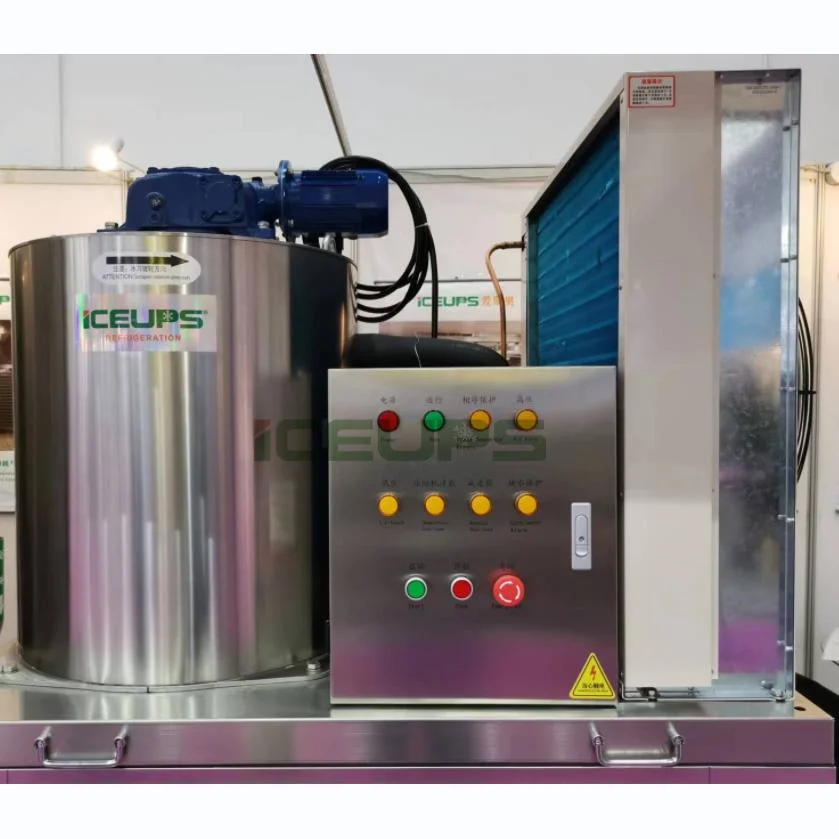 500kg/Day Machines à glace en flocons Machine à glace en flocons