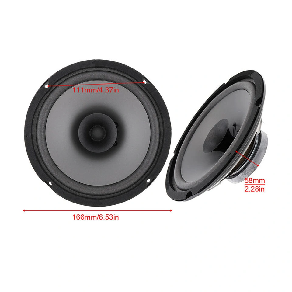 6 Inch 500W Car HiFi Full Range Frequency Car Horn Speakers