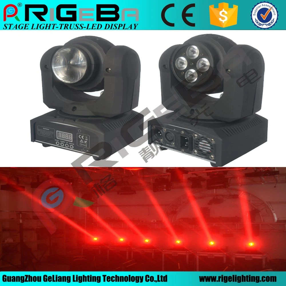 Double Face Mini LED Beam Wash Moving Head Stage Light for Party/Wedding/Concert/Disco