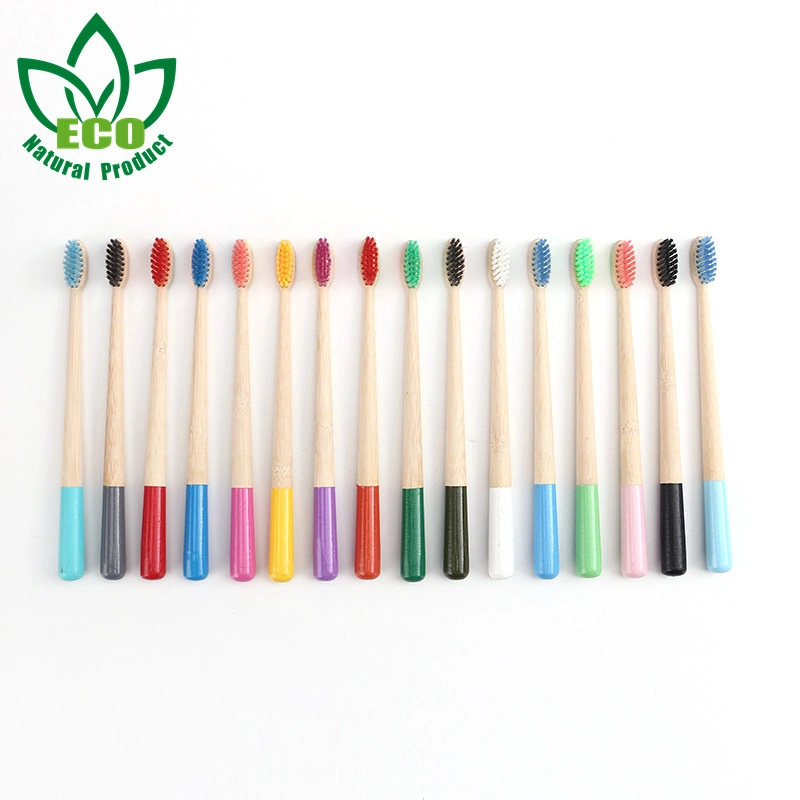 Cepillos de Dientes de Bambu dentes Clean Care Venda por grosso de bambu Escova de dentes