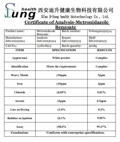 Pharmaceutical Terbinafine hydrochloride Antifongiques Terbinafine Hcl poudre brute Terbinafine