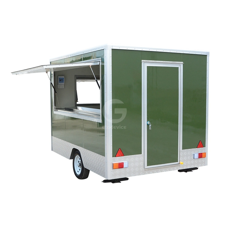 New Design Custom Color Street Vendor Food Carts for Sale