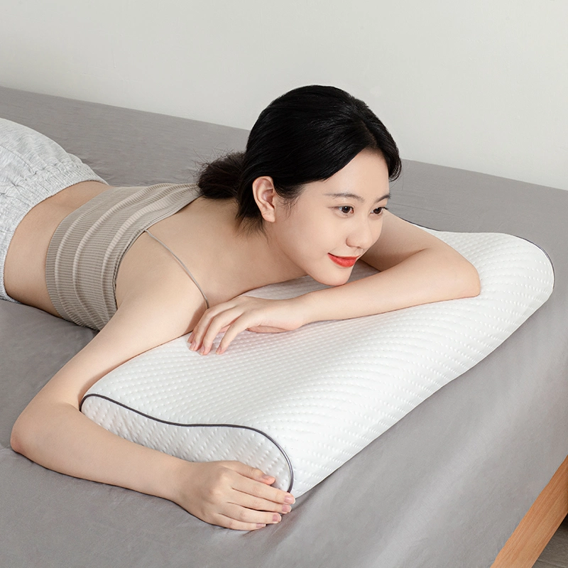 Adjustable Contour Memory Foam Pillow King Size for Neck Pain Back Side Stomach Sleepers