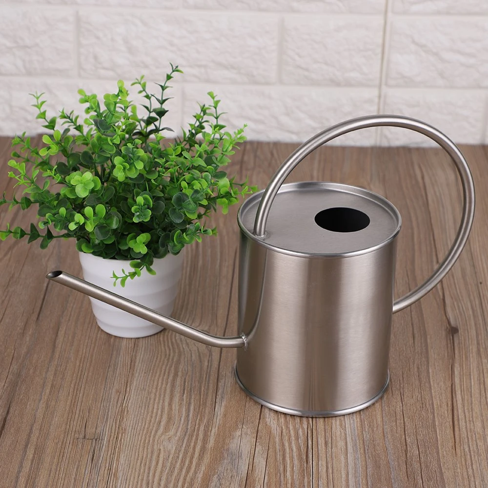 1.5L Metal Color Painting Long Spout Stainless Steel Watering Can