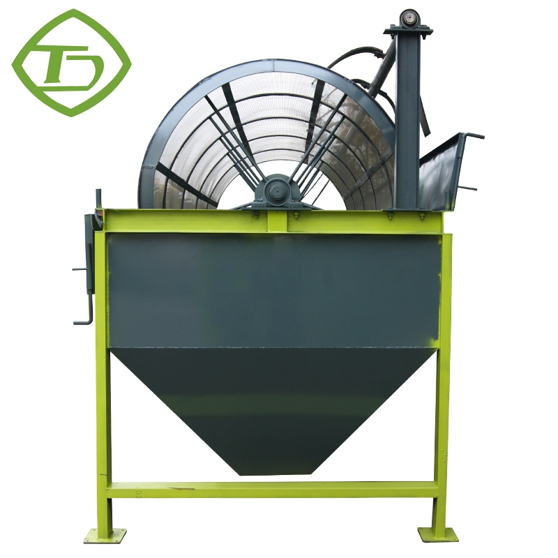 New Self-Cleaning Screening Organic Fertilizer Rotary Drum Compost Sieve Machine