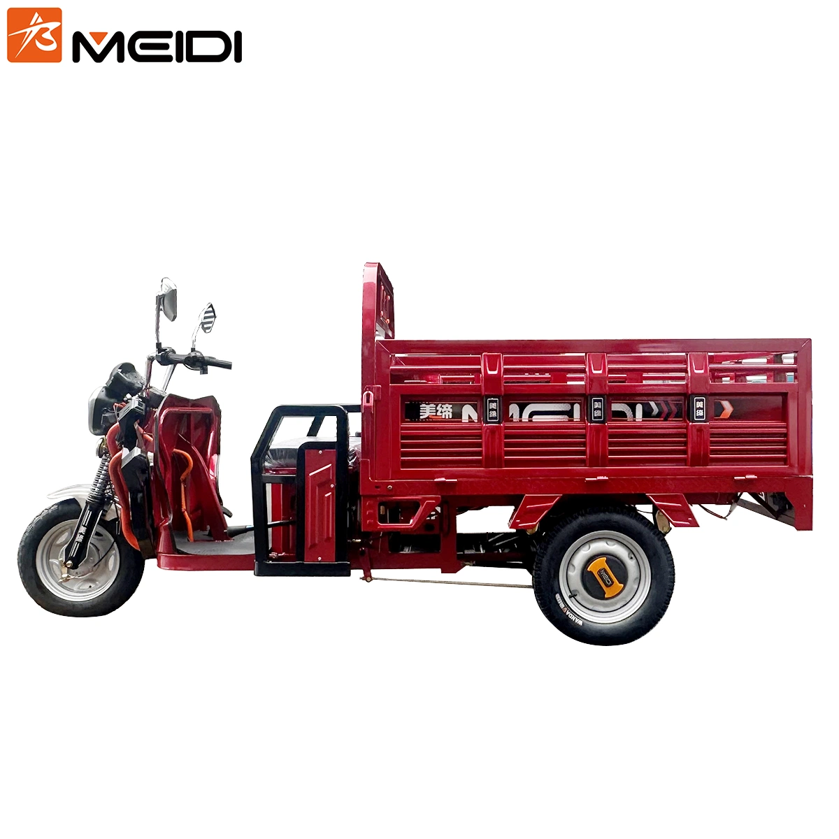 Meidi Powerful Climbing Ability E-Rickshaw Loader Electric Cargo Tricycle