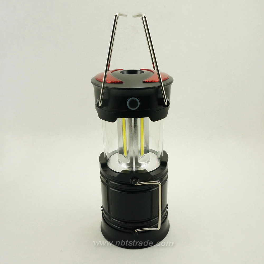 Multi Purpose LED Camping Light with Flashlight and Beacon