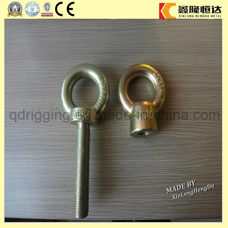 Long Leg Short Threaded Anchor Eyebolt