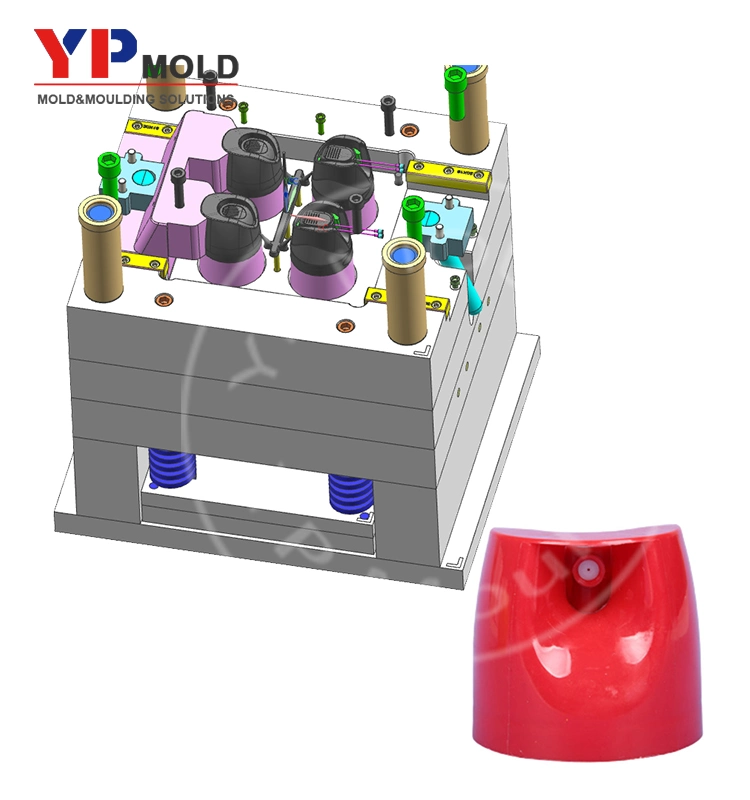 Plastic Products Injection Mould Insecticidal Spray Bottle Cap Mold