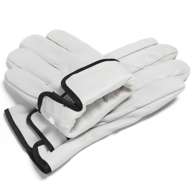 Wholesale/Supplier Goatskin/Sheepskin/Cow Leather Working Gloves Gloves Safety Gloves Personal Protective Equipments