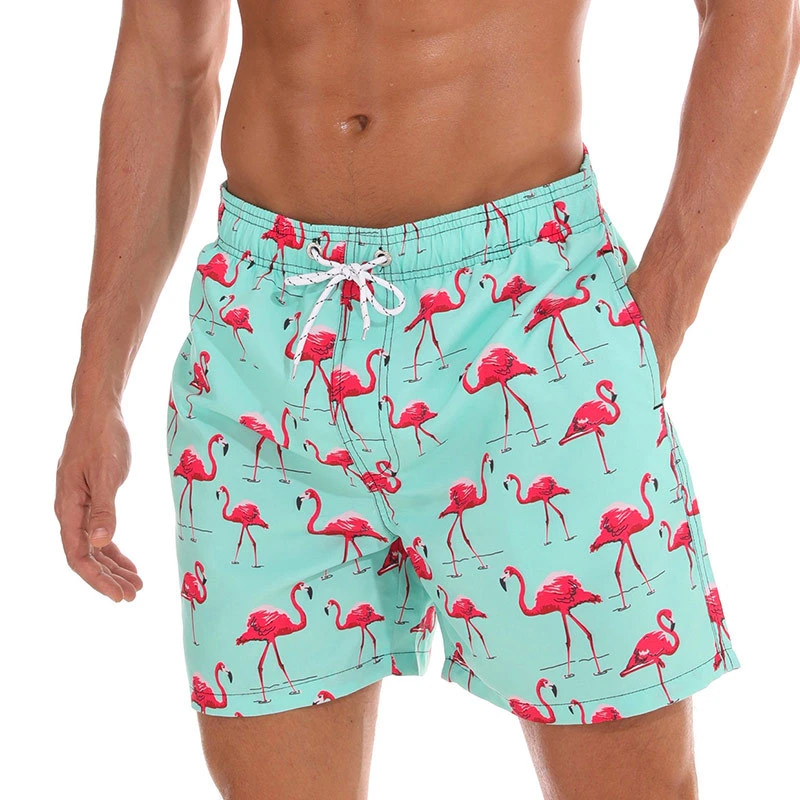 OEM Custom Logo Private Label Men's Swimsuit Surf Beach Shorts