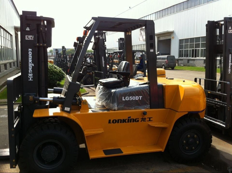 Lonking LG50dt Forklift 5 Ton Diesel Fork Lift Truck