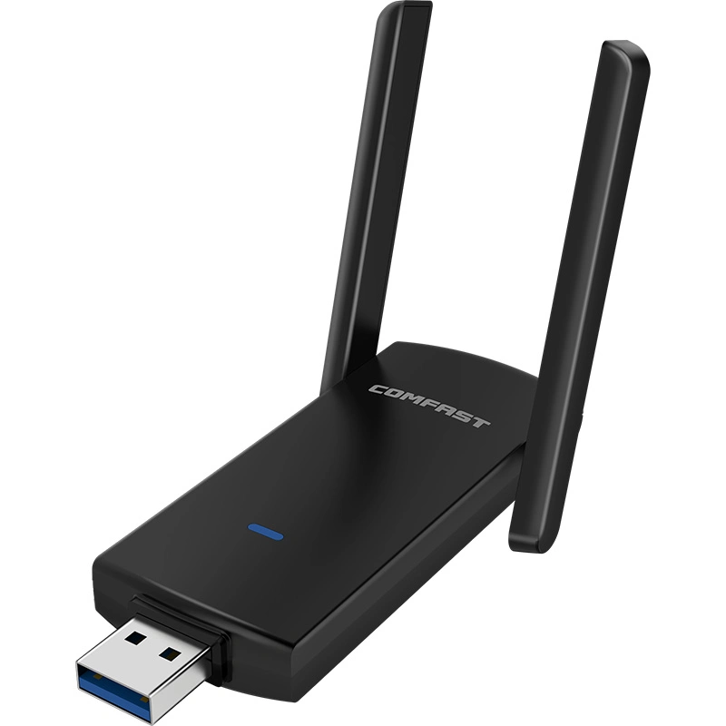 Comfast CF-924AC Rtl8812bu 2.4GHz 5.8GHz Dual Band Wi-Fi Dongle 1300Mbps Wireless WiFi LAN USB Adapter for PC