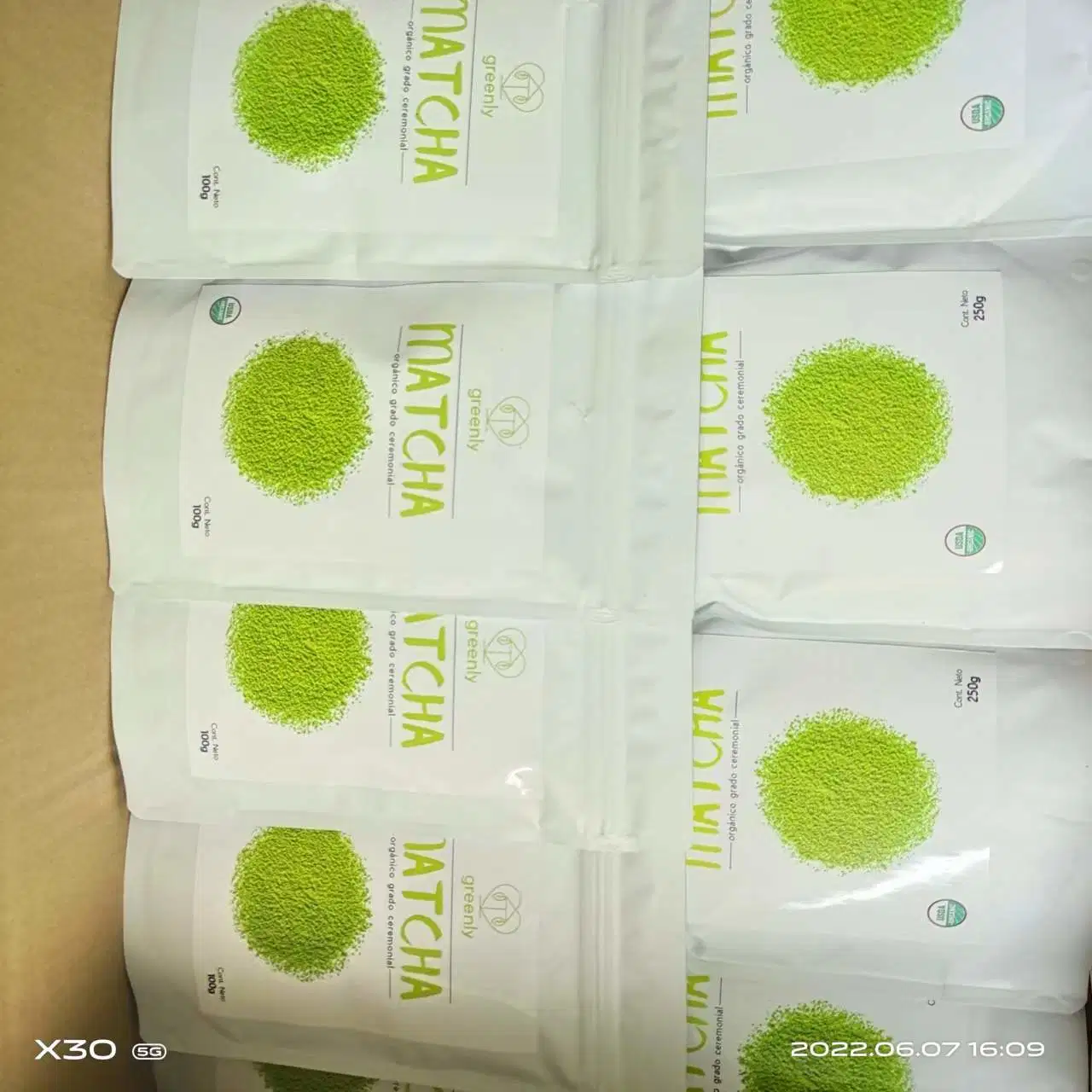 High quality/High cost performance  Green Tea Powder Matcha Ceremonial Grade Pear Flavor for Slimming Tea and Health Care