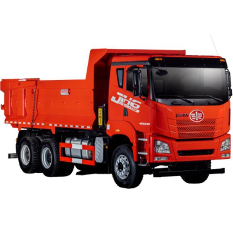 China FAW 6X6 420HP Euro5 camião basculante de tracção integral Dumper Despeje o camião