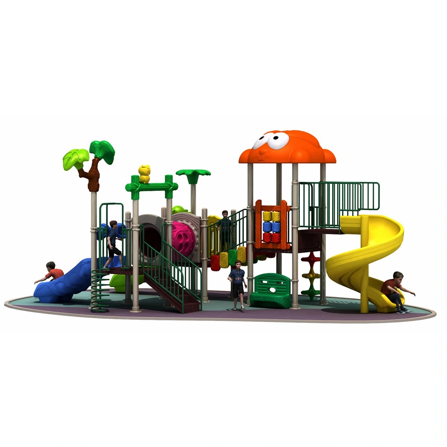 Cheap High Strength Animal Type Children Plastic Slide Outdoor Playground Equipment