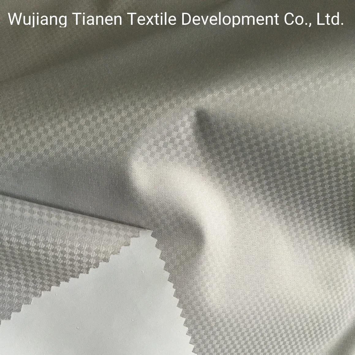 RPET Tn Textile Recycled Check Polyester Fabric for Garment