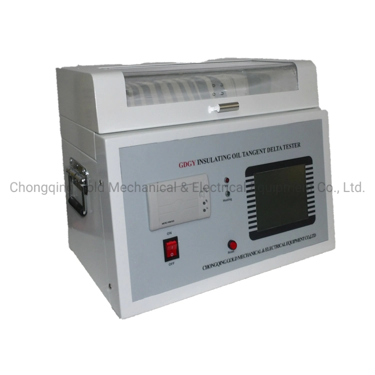 Automatic Transformer Dielectric Loss Angle Insulating Oil Tangent Delta Tester