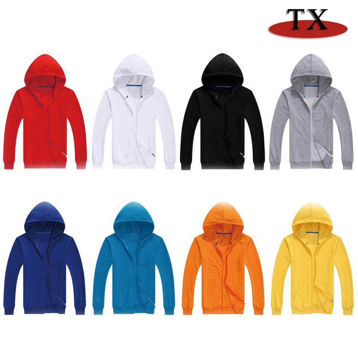 100% Cotton Sports Wear Sweater Clothing for Fleece Fabric Hooded Woolen Varsity Jackets with OEM Service