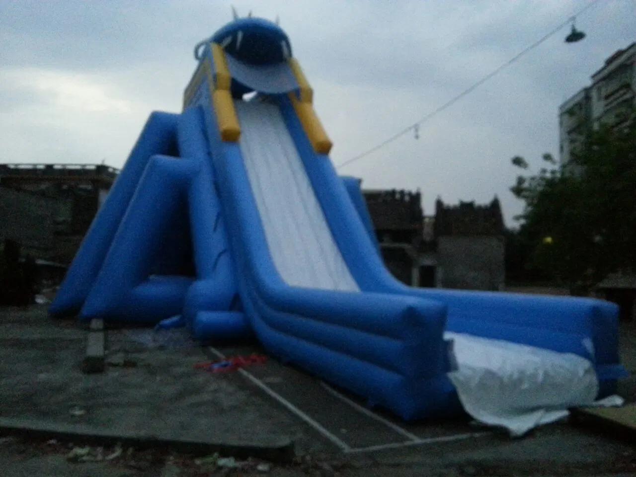 2023 New Hippo Inflatable Water Slide The City for Party and Events